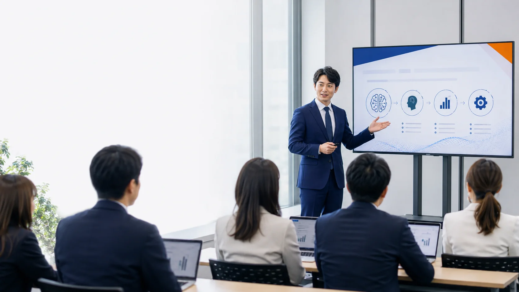 生成AI研修の様子