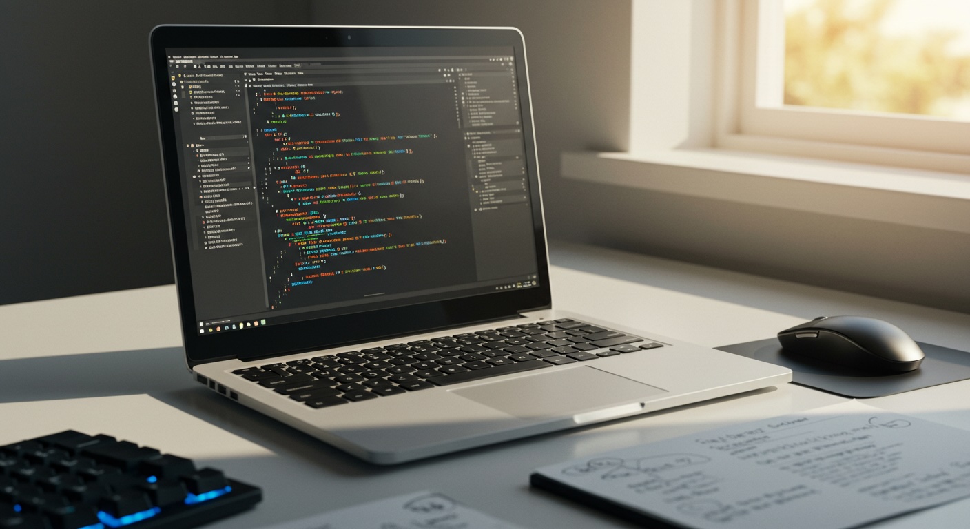 AIを活用したWeb開発のイメージ
